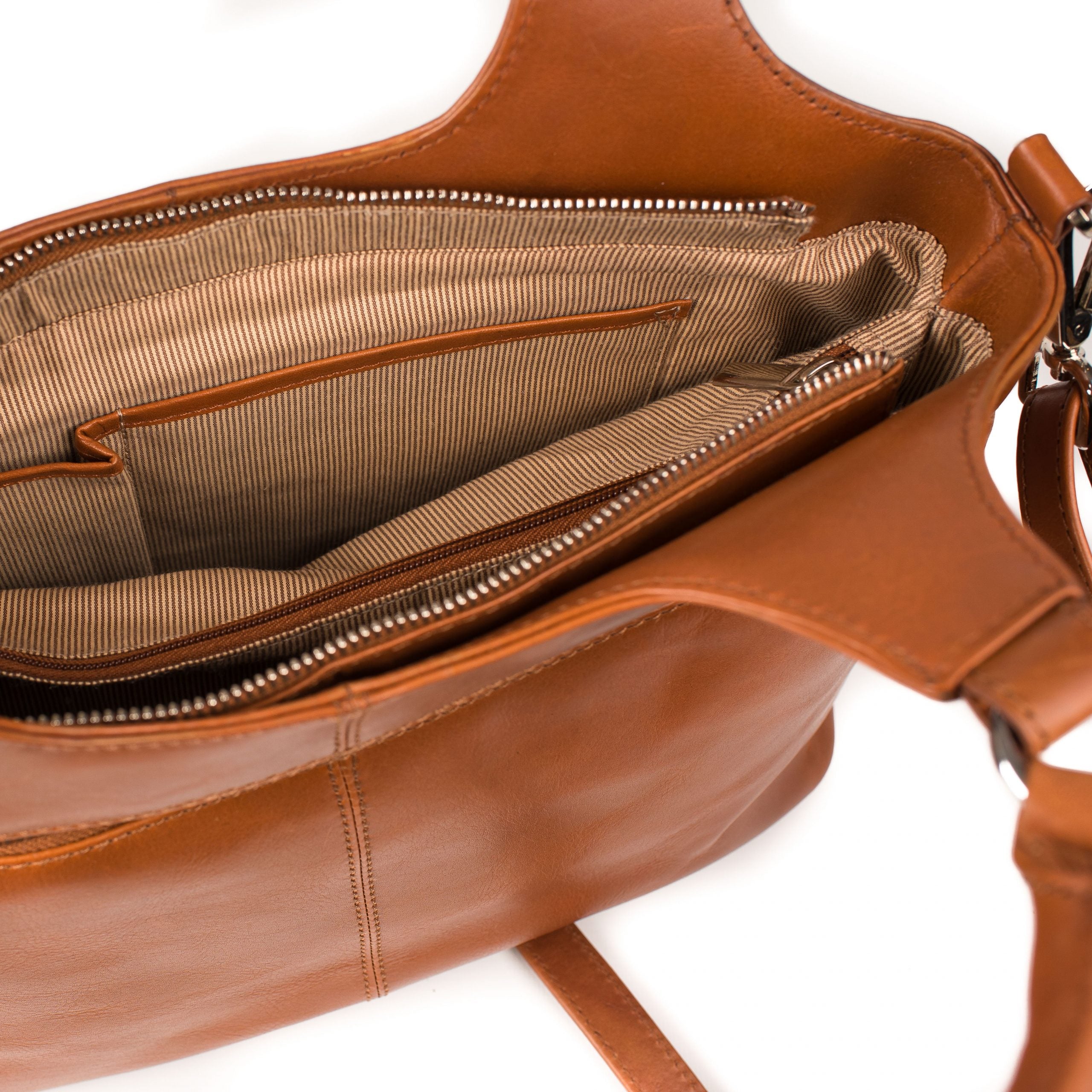 Olivia Leather Tote Bag