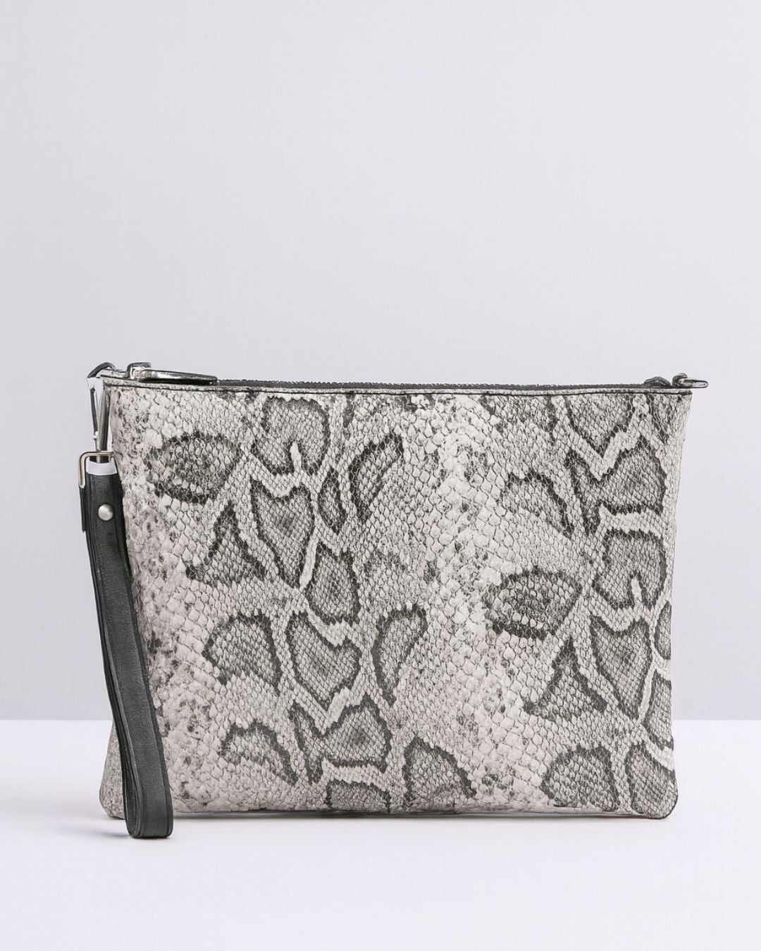 Yasmin Animal Print Leather Crossbody Bag/Clutch