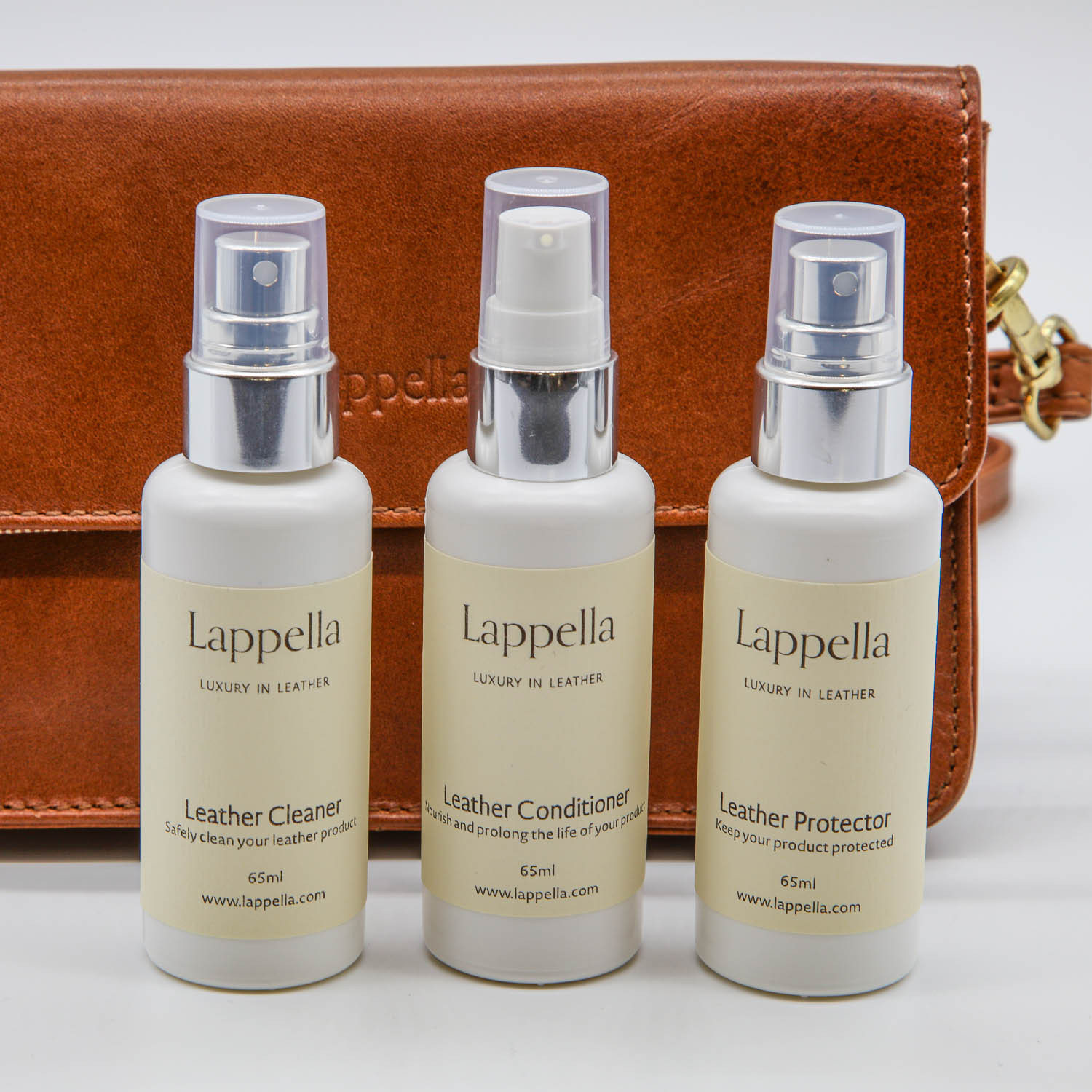Lappella leather cleaner, conditioner and protector